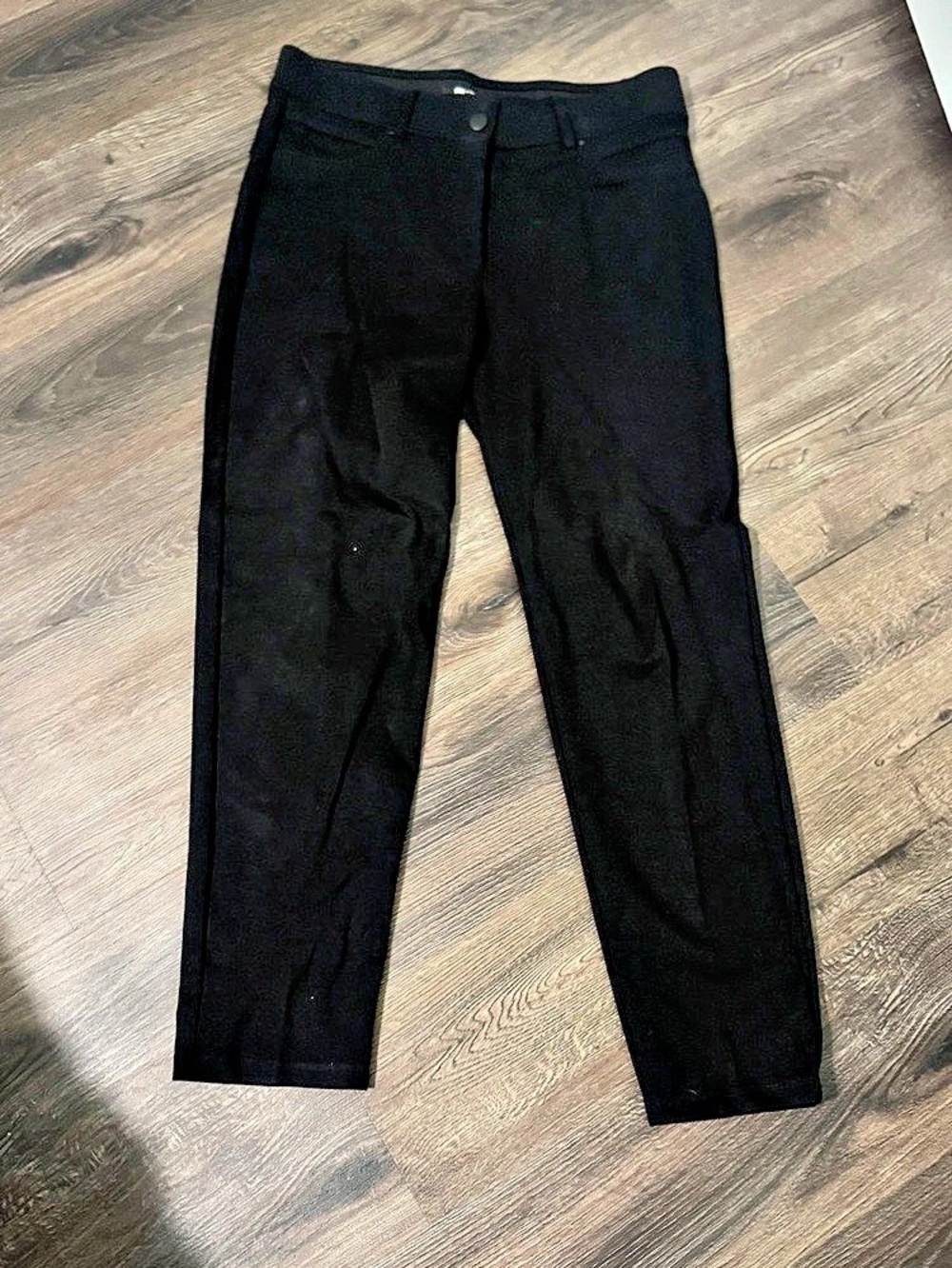 Chloe and Jasmine Black Straight Leg Pants Sz 14